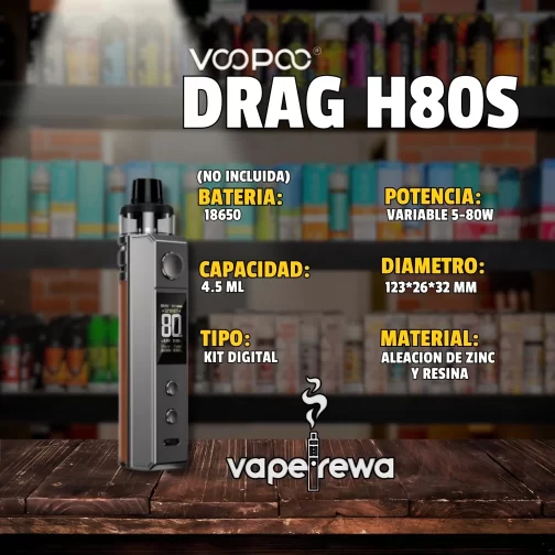 VOOPOO DRAG H80S